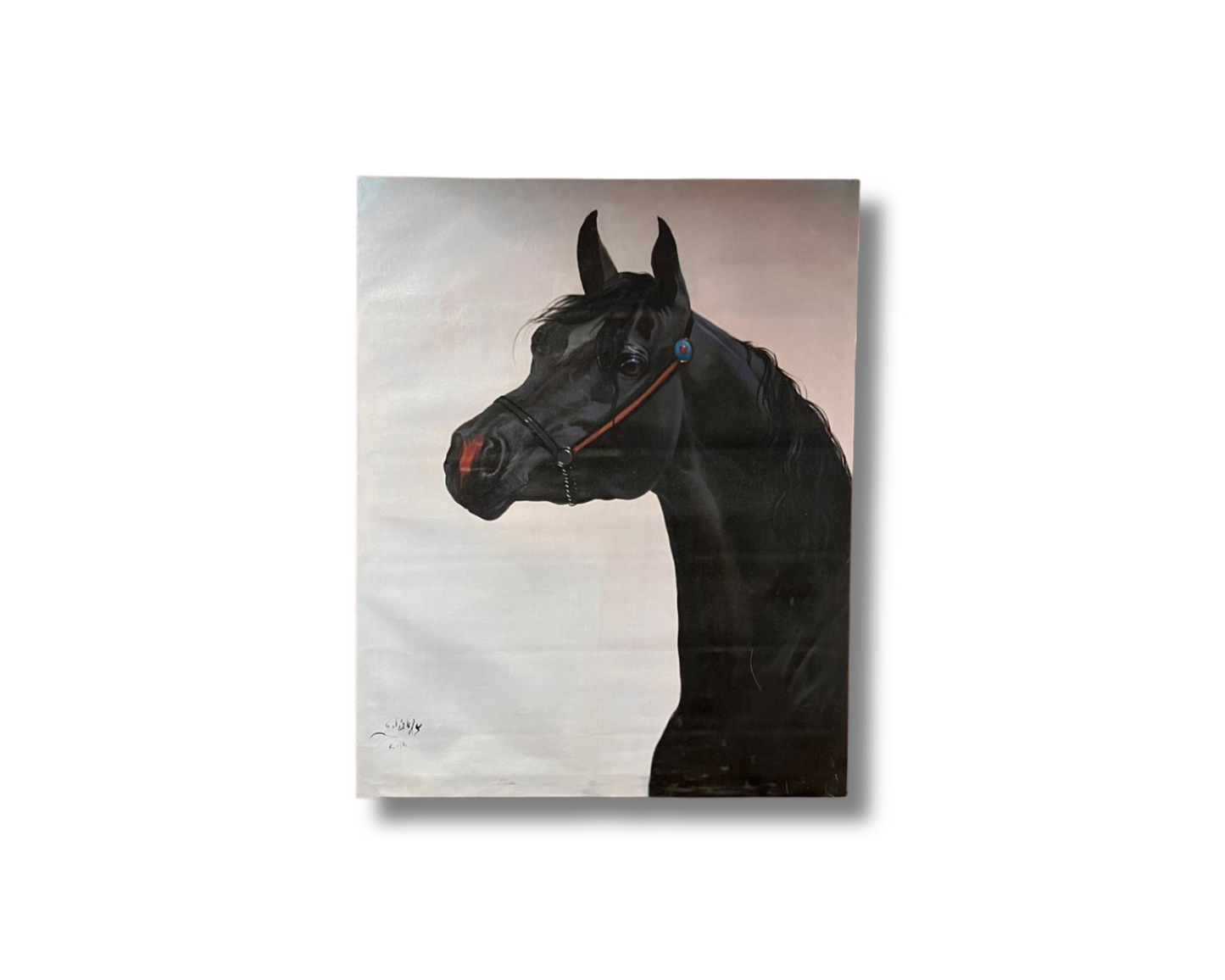 Wall Art Canvas – Horses (100 cm x 80 cm)