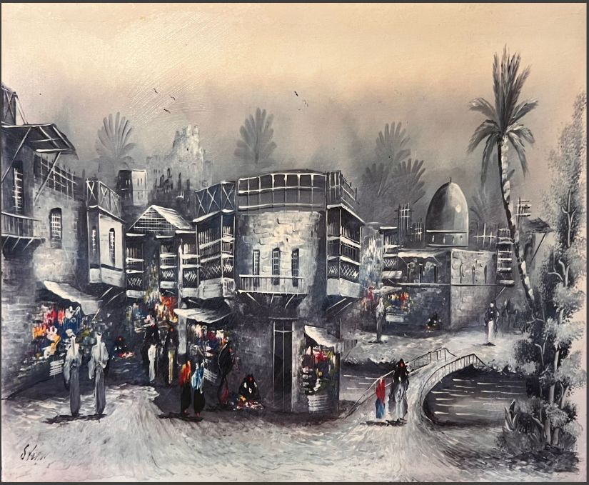 Wall Art Canvas Alshanasheel ( 50 cm X 60 cm )