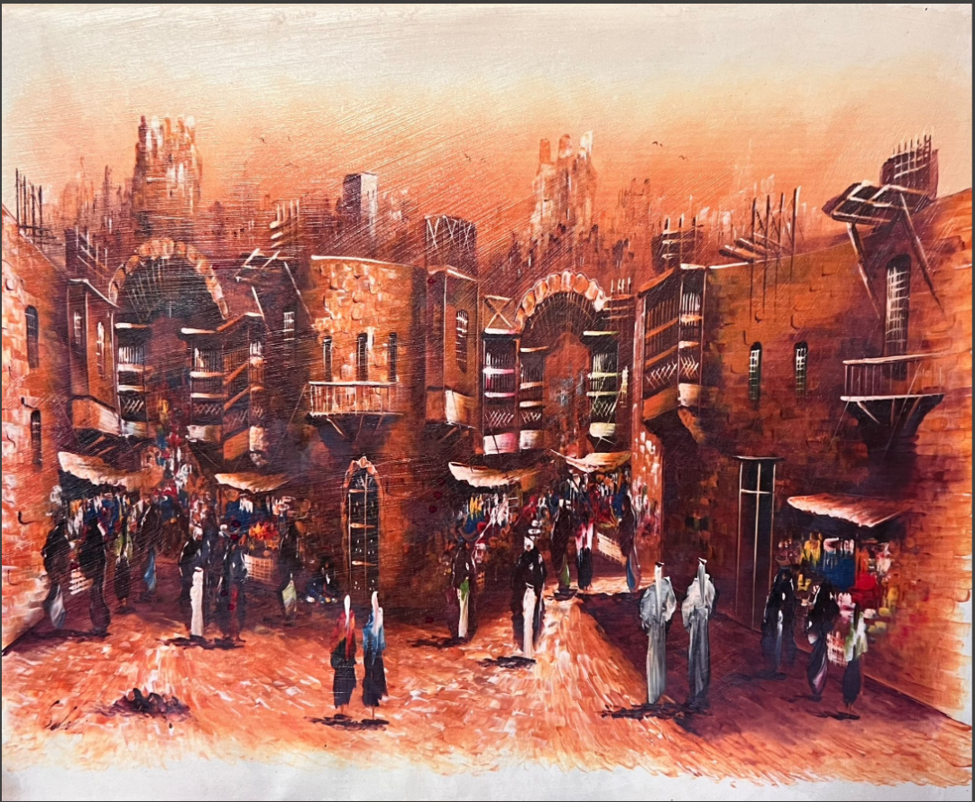 Wall Art Canvas Alshanasheel ( 50 cm X 60 cm )