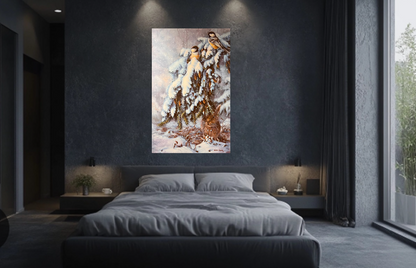 Wall Art – Snow Bird (47 x 31 in)