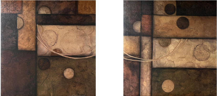 Frame Wall art - Trachidi art (50 cm X50 cm 2 pcs)