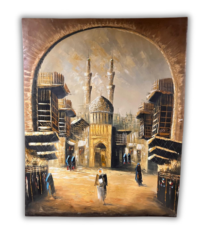 Wall Art - Bauaba Alkarkh Alshanasheel ( 100 cm X 80 cm )