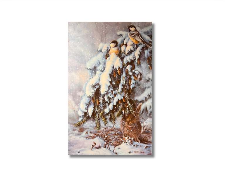 Wall Art – Snow Bird (47 x 31 in)