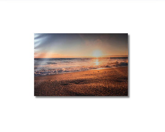 Art Wall - Lake Sundown (90 cm X 70 cm)