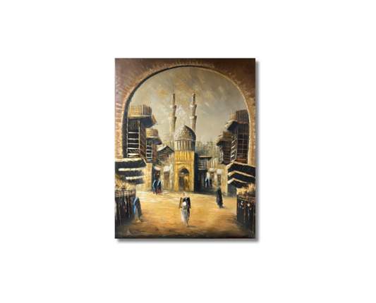 Wall Art - Bauaba Alkarkh Alshanasheel ( 100 cm X 80 cm )