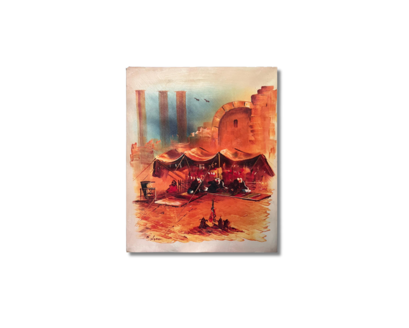 Wall Art Canvas Albadia  ( 50 cm X 60 cm )
