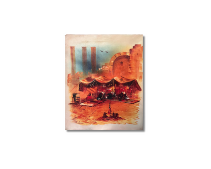 Wall Art Canvas Albadia  ( 50 cm X 60 cm )