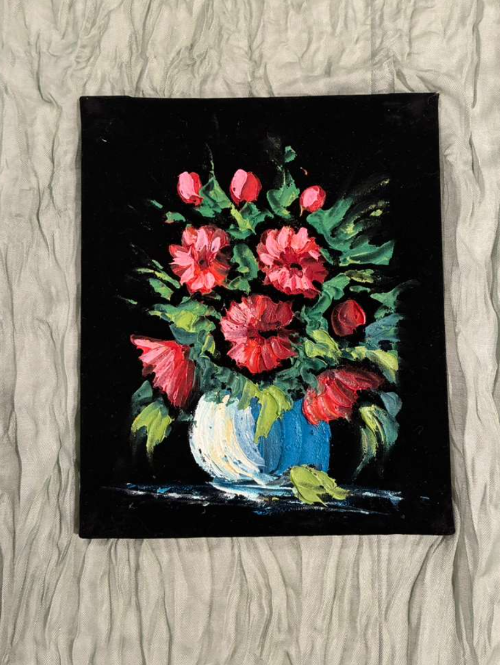 Red Peonies in Bloom — Floral Canvas Art