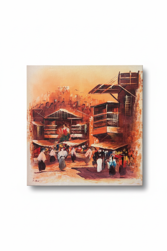 Wall Art Canvas – Alshanasheel (20 x 24 in)