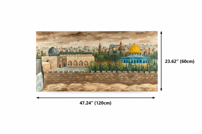 Dimension diagram – 47.24 inches x 23.62 inches (120cm x 60cm)