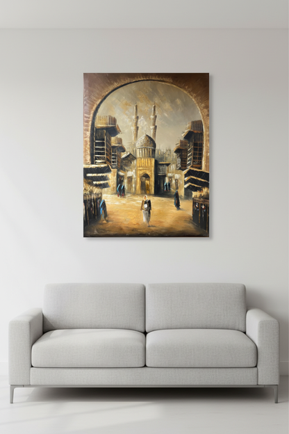 Bauaba Alkarkh Alshanasheel Wall Art - 39 x 31 in خنادق - Middle East Crescent®
