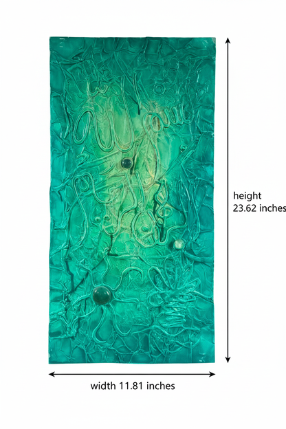 Dimension diagram 11.81 inches width x 23.62 inches height (30cm x 60cm)