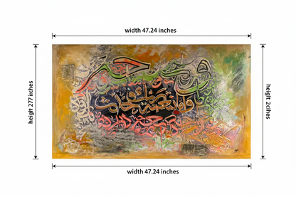Dimension diagram showing canvas size 47.24 inches wide by 27.6 inches tall on white background