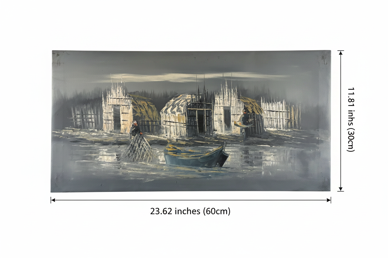 Dimension diagram – 23.62 inches wide × 11.81 inches tall (60cm × 30cm)