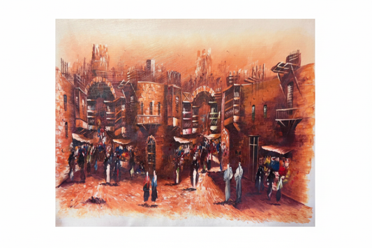 Wall Art Canvas – Alshanasheel II (20 x 24 in)