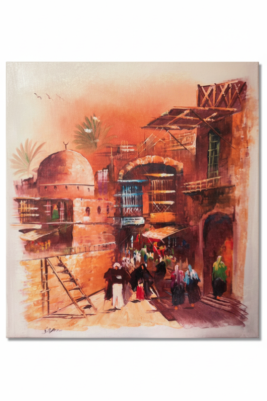 Wall Art Canvas – Alshanasheel IV (20 x 24 in)