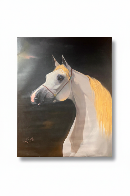 Wall Art Canvas – Horses IV (39 x 31 in)