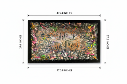 Dimension diagram showing canvas size 47.24 inches wide by 27.6 inches tall on white background